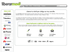 Tablet Screenshot of liberarmovil.com